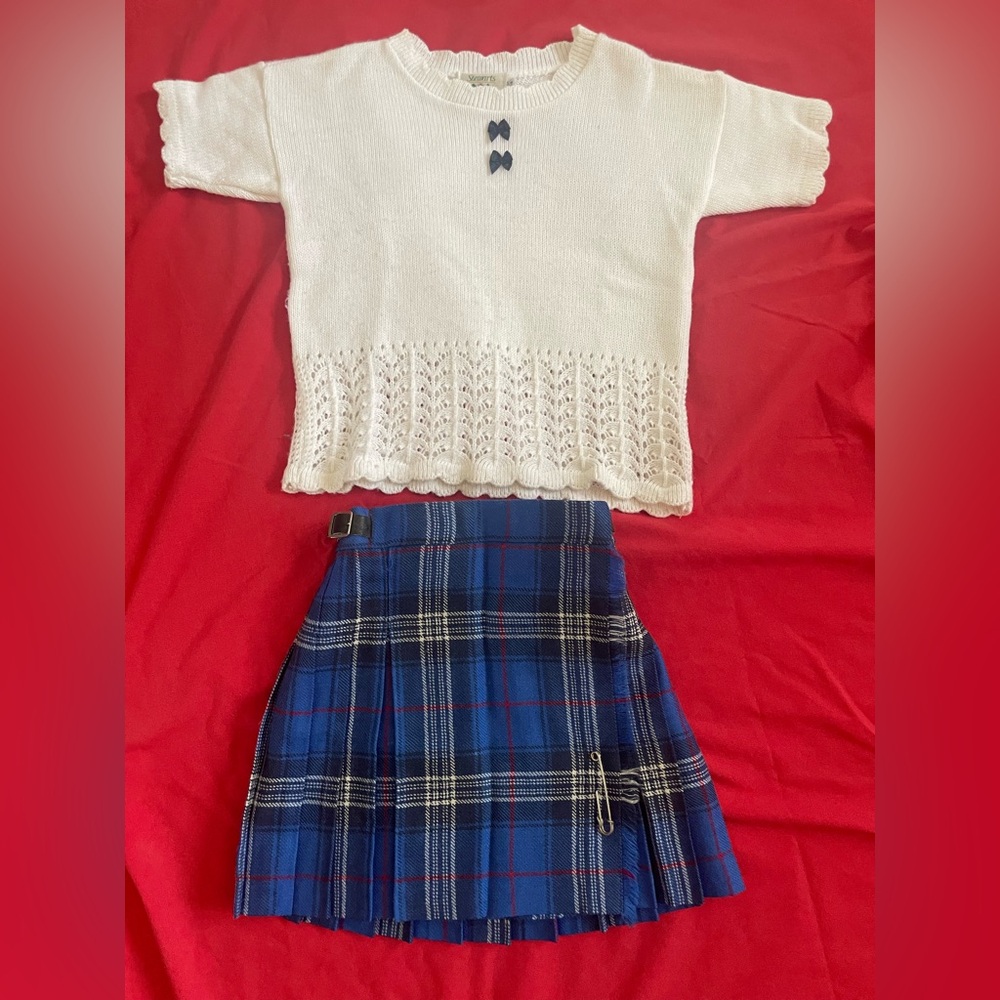 Authentic Scottish little girl outfit